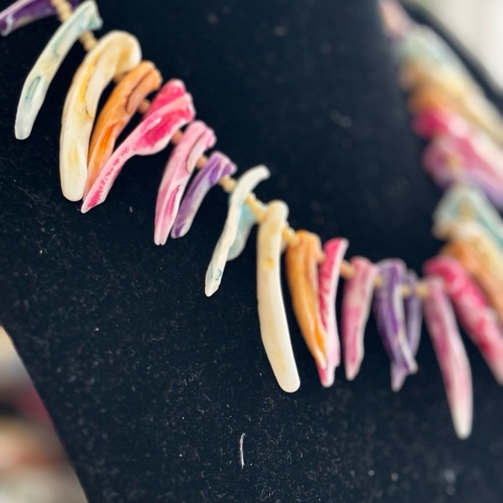 Multi-Color Abalone Shell Beach Vibes/Sea Life Vi… - image 2